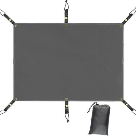 Grey Waterproof PU 3000 Ultralight Tent Footprint