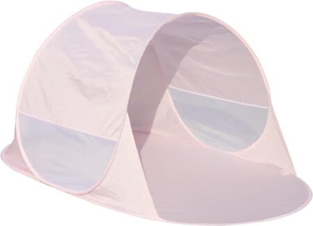 Pink Pop-Up Beach Tent Portable Sun Shelter