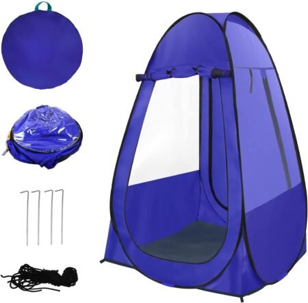 Clear Pop-Up Tent, Rainproof Windproof UPF 50+