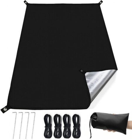 PU 2000 Waterproof Durable Tent Footprint Tarp