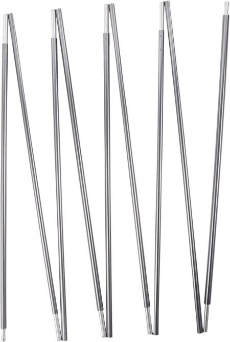 Gray Preassembled Heated Aluminum Tent Pole