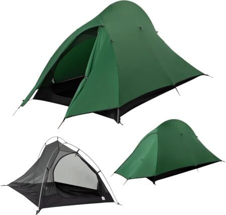 1-2 Person Ultralight 3-Season Backpacking Tent