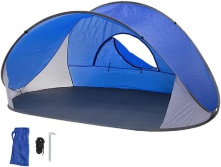 Portable Pop-Up Beach Sun Shade Tent with Carry Bag