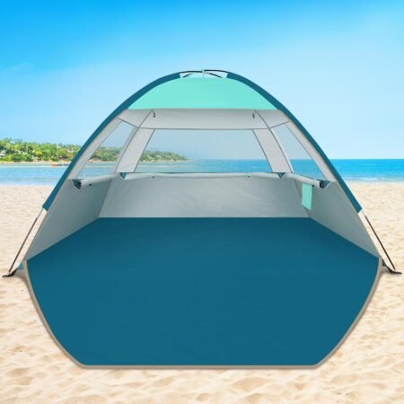 Pop-Up Beach Sun Shelter UPF 50+ for 3-10 Person