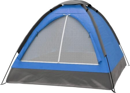 2-Person Camping Tent with Rain Fly & Carry Bag